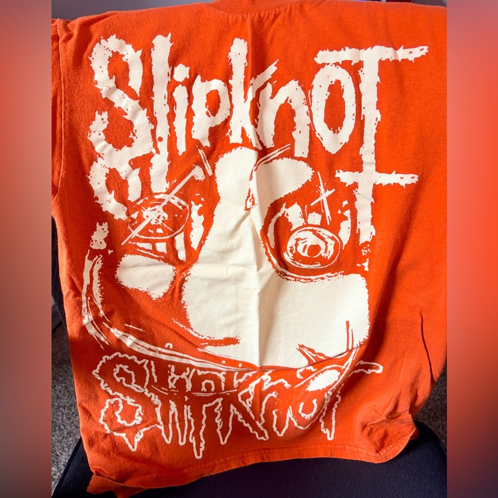 Slipknot Orange Logo Tee